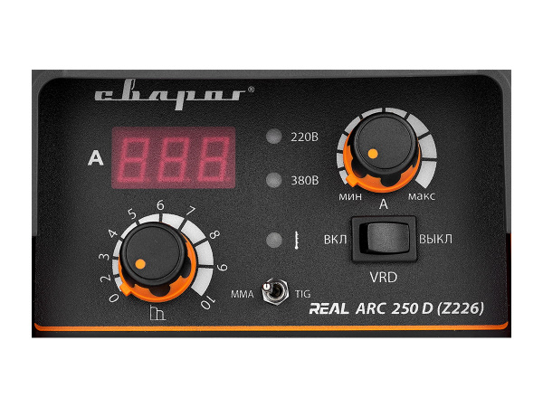 Инвертор сварочный ARC 250D "REAL" (Z226)